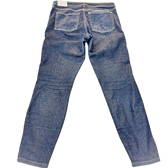 Everlane The Way High Skinny Jean Dark Blue Wash Denim Size 32 - Picture 3 of 8